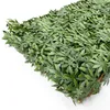 Image de Haie artificielle extensible feuilles 3D clôture 100 x 200 cm séparateur treillis bois