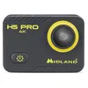 Image de Midland H5 Pro C1515 - Caméra d'action Ultra HD Légère, Photos en Time Lapse, Grand Angle 140°, Wi-FI, Écran LCD, Enregistrement Cyclique pour Voiture et Boîtier Étanche Jusqu’à 30 Mètres, Noir/Jaune