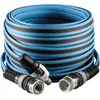 Image de FITT FORCE 30 m, Tuyau d'arrosage pour Jardin, Léger, Résistant et Compact, pour Usage intensif, avec Lance, couleur Bleu, -43% CO2e