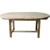 Image de CAESAROO Table ovale Alicudi 180x120 extensible en bois teck - Bois