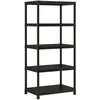 Image de Étagère de rangement XL KETER Plus X/5 - Noir - 90 x 60 x 187 cm - 80 kg / tablette
