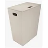 Image de Koh-I-Noor - Koh-i-noot - 2463 - Panier à Linge en Cuir synthétique, Couleur Argent, 1