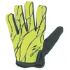 Image de GANTS VELO ENFANT JUNIOR LONG GIST JAUNE FLUO-NOIR 8-10 ANS (PAIRE SUR CARTE) SANS VELCRO -8157