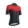 Image de MAILLOT GIST DIAMOND ETE MANCHES COURTES NOIR-ROUGE