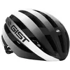 Image de Casque Velo Adulte GIST Route REVOL Blanc-Noir Femme ET Junior Full in-Mold Taille 52-55 REGLAGE MOLETTE