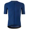 Image de Maillot GIST Homme SUPREMO Manches Courtes Zip Total Bleu M -5343