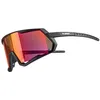 Image de GIST Lunettes de cyclisme noir lentille rouge   Lunettes de sport unisexe Full-Frame, protection UV400, légères 30g, design enveloppant pour vélo