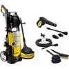 Image de Lavor Nettoyeur Haute Pression Eau Froide Galaxy 160 avec Enrouleur, Deus Brosses et Accessoire Lave-sols, Pression 160 Bar Max, Débit 510 l/h Max