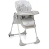 Image de Foppapedretti Chaise haute de réunion, enfants de 6 mois à 3 ans (jusqu'à 15 kg), assise/repose-pieds/dossier réglable, panier porte-objets, stable et confortable, avec rembourrage lavable,