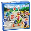 Image de Playmobil - 5571 - Figurine Transport Et Circulation - Enfants avec Agent De Sécurité Routière