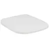 Image de Ideal Standard Esedra abattant WC recouvrant, angulaire   Blanc (Alpin)