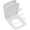 Image de Ideal Standard Abattant WC, Lunette Toilette, Siège WC, Frein de Chute, Strada II, T385701,Facile à installer, Résistant,Fixations incluses,Modèle authentique