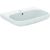 Image de Ideal Standard I.LIFE A Lavabo Salle de Bain Toilette Fixation Mur Céramique Blanc Percé 1Trou de Trop-Plein 65 x 48 cm T451001
