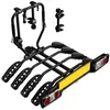 Image de Peruzzo - Porte-vélo Attelage Siena - 4 vélos Inclinable - Système Anti-Rayures - Montage Facile - Charge Maximale 60kg - Acier Noir- Accès Coffre Facilité - Sécurité Optimale