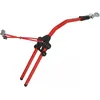 Image de Peruzzo - Barre Trail Angel Rouge Assemblée - Système d'accroche vélo Enfant - Sécurité et stabilité optimales - Compatible Roue 10'' à 20'' - Tubes de selles 31,8 mm Max - Poids Enfant jusqu'à 30 kg
