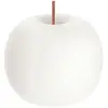 Image de kdln Lampe à poser Kushi, cuivre/blanc, Ø 33 cm, verre