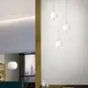 Image de kdln suspension Kushi, laiton/blanc, Ø 33 cm