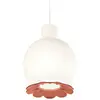 Image de kdln Opyo suspension, rose corail, Ø 22 cm, verre