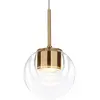 Image de kdln suspension LED Dew, couleur laiton, à 1 lampe, Ø 11 cm