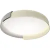 Image de kdln Plafonnier LED Dala, blanc sable/béton, Ø 58 cm, à intensité variable