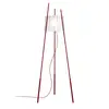Image de kdln Lampe sur pied Tyla, rouge, hauteur 165 cm, variateur d'intensité