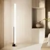 Image de Lampadaire LED kdln modèle T, noir, hauteur 185 cm, variateur d'intensité