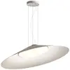 Image de kdln Suspension LED Kate, blanc, 3 000 K, Ø 90 cm, métal