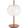 Image de Lampe de table LED kdln KUSHI, cuivre, hauteur 32 cm, variateur d'intensité, CCT