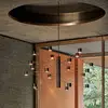 Image de Suspension LED kdln POLAR 20.1, Ø 77 cm, noir, 20 ampoules, à intensité variable