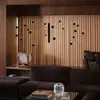 Image de Suspension LED kdln POLAR 20.3, Ø 124 cm, noire, 20 ampoules, à intensité