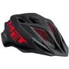 Image de MET Crackerjack Casque de vélo pour Enfant Noir/Rouge Mat Taille Unique 52-57 cm