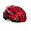 Image de Casque de Cyclisme de Route MET Estro - Taille M (56-58 cm) - Rouge/Noir métallisé