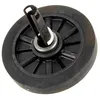 Image de Axe long avant et galet de tambour Sèche-linge 481252898003 WHIRLPOOL Sèche-linge 481252898003 WHIRLPOOL