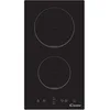 Image de Plaque Vitrocéramique 2 feux-Candy CDH30 - Plaque de cuisson Vitrocéramique - Dimensions produit (LxP en cm) : 28.8 / 51