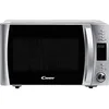 Image de CANDY CMXW22DS Micro ondes solo, 22L, Puissant 800W,Programmateur digital, +10 menus auto, Décongelation automatique poids/temps, Plateau tournant, Fonction Silence & éco, Sécurité enfant, Silver