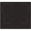 Image de Plaque de Cuisson - Vitroceramique -CANDY - 4 foyers - L 56 x P 49 cm - CH64CCB -revetement verre noir