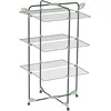 Image de Colombo Alpina 30 - Séchoir à Linge Tour Modulable 30m - Étendoir sur Pied avec roulettes & Porte-Cintres - Structure Acier Antirouille, Pliable et Compact - Fabriqué en Italie - Capacité 11kg