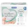 Image de Cottony Couches avec Coton Bio Certifié, Taille 3, 4-9 kg, 32 unités