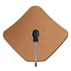 Image de Fracarro Parabole alu nue Penta Rouge brique 85cm