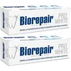 Image de Biorepair: Lot de 2 tubes de pâte à dents blanchissante Pro White avec microRepair - 2,5 onces fluides (75 ml)