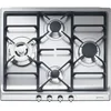 Image de SMEG SER60SGH3, Plaque de cuisson à gaz CLASSICA, Stainless steel