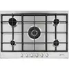 Image de SMEG P272XGH, Plaque de cuisson à gaz SELEZIONE, Stainless steel