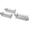 Image de Smeg, Set de 3 Accessoires pour Pâtes SMPC01 pour Robot sur Socle en Acier Chromé, Accessoire pour Fettuccine, Tagliolini et Pâte Feuilletée, Compatible avec le Robot Smeg SMF01/02/03/13, 54x220x75 mm