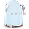 Image de Smeg, Bouilloire Électrique KLF03PBEU 1,7 L, Filtre Anticalcaire Lavable, Arrêt Automatique de Sécurité, Indicateur de Niveau d'Eau, Base Antidérapante, Range Cordon, Puissance 2400W, Bleu Clair