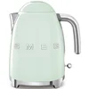 Image de Smeg, Bouilloire Électrique KLF03PGEU 1,7 L, Filtre Anticalcaire Lavable, Arrêt Automatique de Sécurité, Indicateur de Niveau d'Eau, Base Antidérapante, Range Cordon, Puissance 2400W, Vert d'Eau