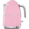 Image de Smeg, Bouilloire Électrique KLF03PKEU 1,7 L, Filtre Anticalcaire Lavable, Arrêt Automatique de Sécurité, Indicateur de Niveau d'Eau, Base Antidérapante, Range Cordon, Puissance 2400W, Rose