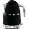 Image de Smeg, Bouilloire à Température Variable KLF04BLEU 1,7 L, Plusieurs Température, Filtre Anticalcaire Lavable, Arrêt Automatique de Sécurité, Indicateur de Niveau d'Eau, Range Câble, 2400W, Noir