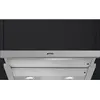 Image de Smeg KSET666XE hotte 647 m³/h Semi-intégrée (semi-encastrée) Argent A - Hottes (647 m³/h, Conduit, A, A, D, 67 dB)