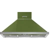 Image de Hotte decorative murale Smeg KPF9OG - Hotte aspirante Pyramide - largeur 90 cm - Débit d'air maximum (en m3/h) : 797 - Niveau sonore Décibel mini. / maxi. (en dBA) : 50 / 72