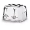 Image de Grille-pain SMEG TSF03SSEU Toaster 4 tranches Chrome